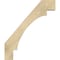 Ekena Millwork 6"W x 34"D x 40"H Merced Rough Sawn Knee Brace, Douglas Fir BRC06X34X40MRC00RDF - alternate 4